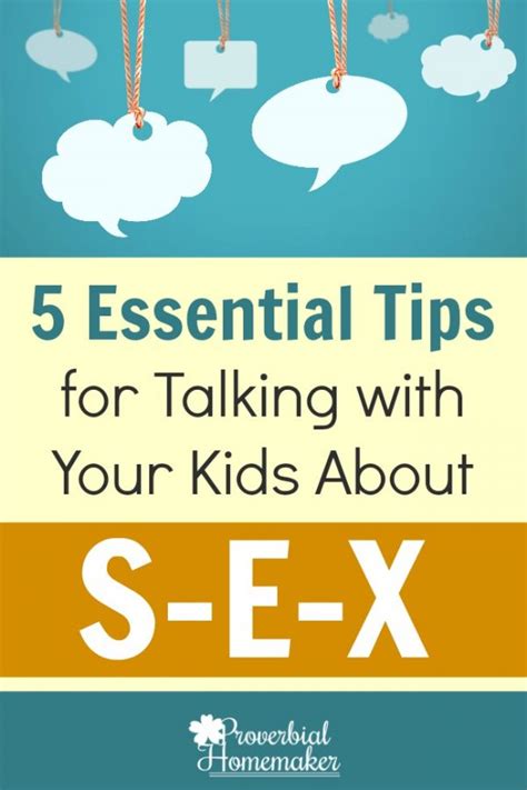 sex son|Tips for Talking to Your Kids About Sex & Relationships